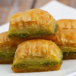 Heavenly Pistachio Baklava